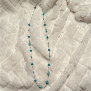 liz & co. Turquoise and Aqua Beaded Necklace